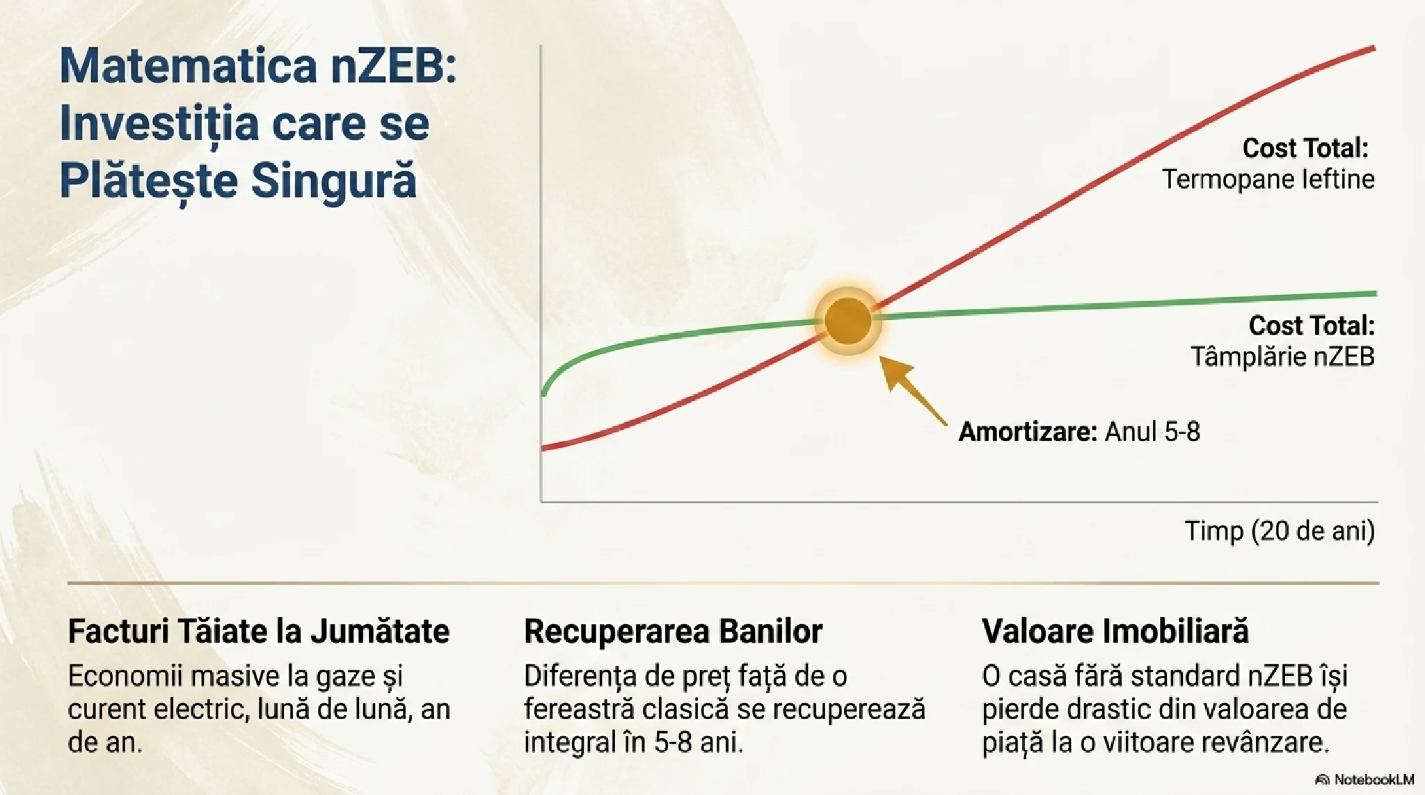 Matematica nZEB: amortizarea investiției în 5-8 ani